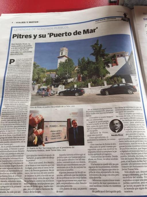 La Casa Rural De Paco Y Ana Pitres Kültér fotó